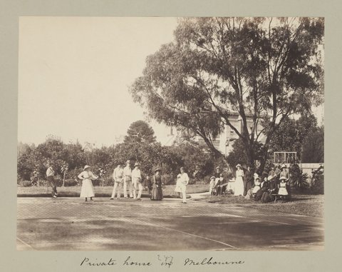 Private house in Melbourne, 1880–90