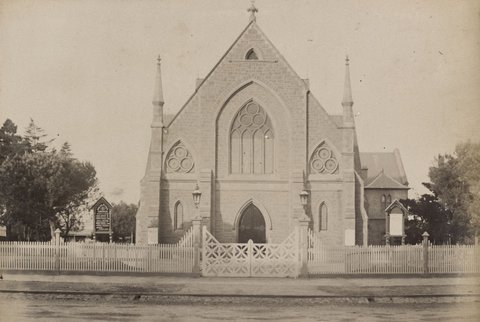 South Melbourne Congregational Church and Wesley Methodist Church, South Melbourne, 1880–1910