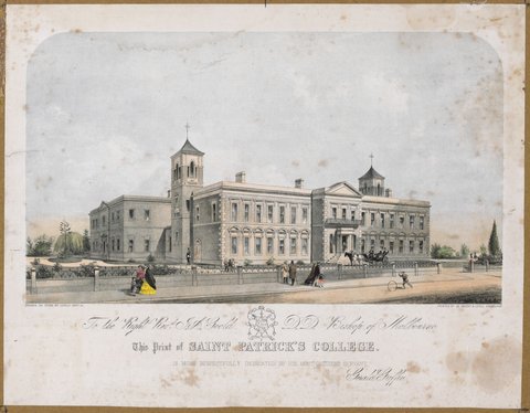 Saint Patrick's College, East Melbourne, 1855–61