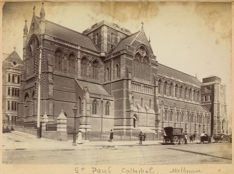 St. Paul Cathedral, Melbourne, 1885–92