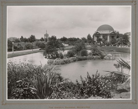 The Queen's Gardens. Melbourne, 1926