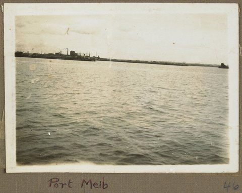 Port Melbourne, Victoria, 1922–29