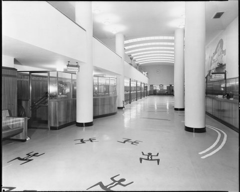 Victorian Government Tourist Bureau, 272 Collins Street, Melbourne, 1940s
