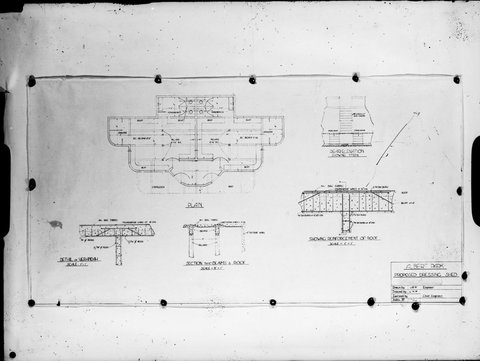 Albert Park proposed dressing shed, 1936–40