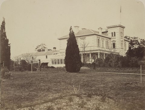 Toorak, Melbourne Governor's residence, 1860s