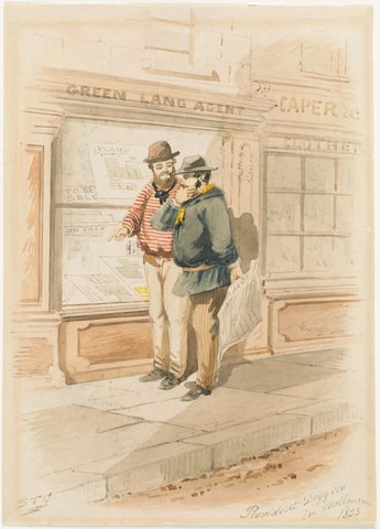 Provident diggers in Melbourne 1853
