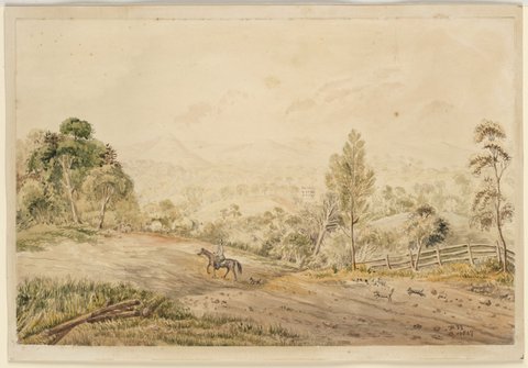 Heidelberg (Warringall) [ie. Waringal] Victoria, 1847