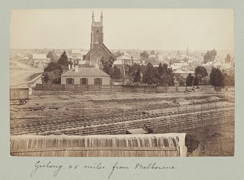 Geelong, 45 miles from Melbourne, 1870–90