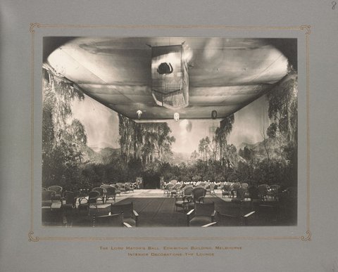 Souvenir of The Lord Mayor's Ball in honor of Their Royal Highnesses the Duke and Duchess of York, Exhibition Building Melbourne 27th April 1927