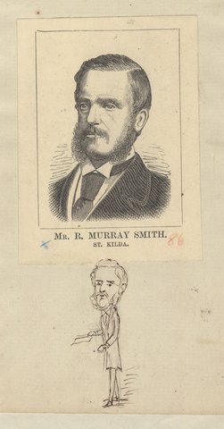 Mr. R. Murray Smith. St. Kilda, 1874