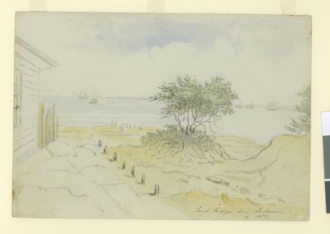 Sand Ridge near Melbourne in 1852