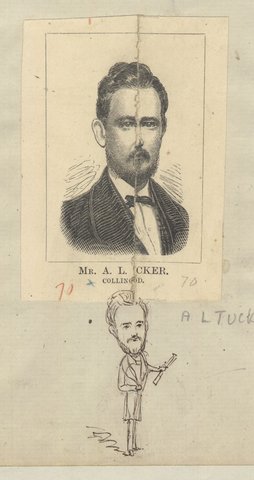 Mr. A. L. Tucker. Collingwood, 1874