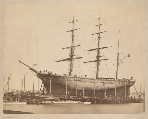 Wright's slip, Williamstown, 1870–80