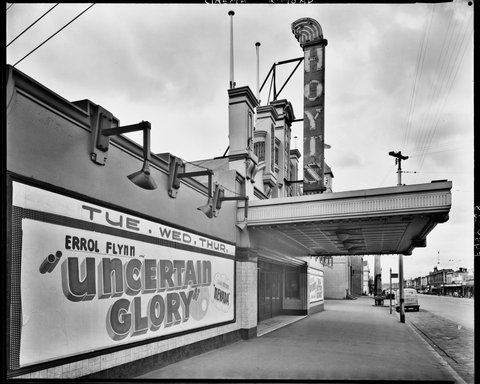 [Exterior view of Hoyts theatre, Richmond], c. 1944