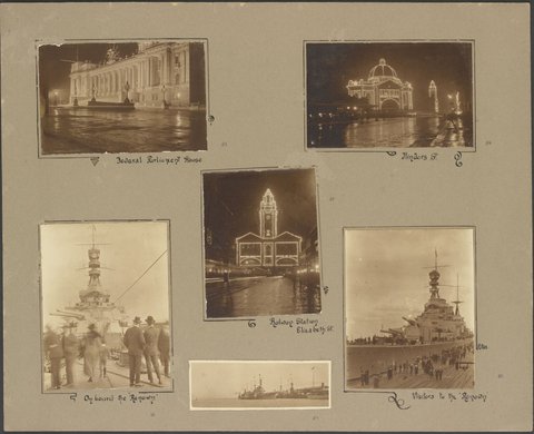 Scenes around Melbourne Victoria during Royal Visit of Edward Prince of Wales, 1920