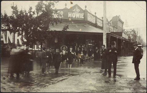 Cnr Gold & Johnston St., Collingwood, 1910–20