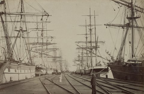 Railway Pier, Port Melbourne (Vic.), 1900–10