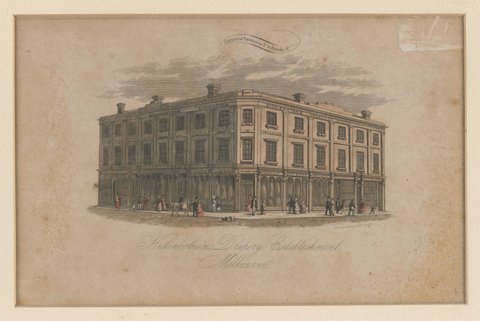 Hickinbotham's Drapery Establishment, Melbourne Stringer, Mason & Co, 1852–61