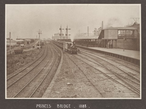Princes Bridge, 1888