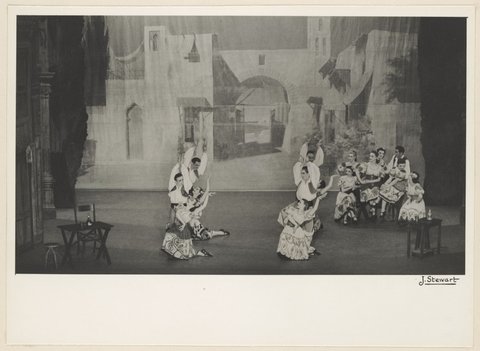 L'Amour Ridicule, the Borovansky Ballet, His Majesty's Theatre, Melb, 1946