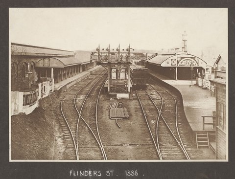 Flinders St, 1888