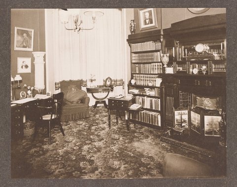 Album of photographs depicting exterior and interior views of Homeden, Lansell Road Toorak, 1905–16