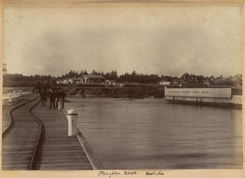 Brighton beach. Australia, 1880–92