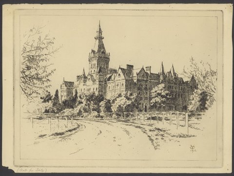 Ormond College, University of Melbourne, 1912