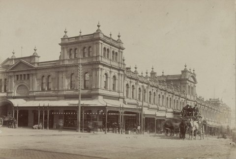 Eastern Market, Bourke Street, Melbourne (Vic.), 1900–10