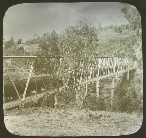Water Pipe over River Plenty, Greensborough, 1875–1930