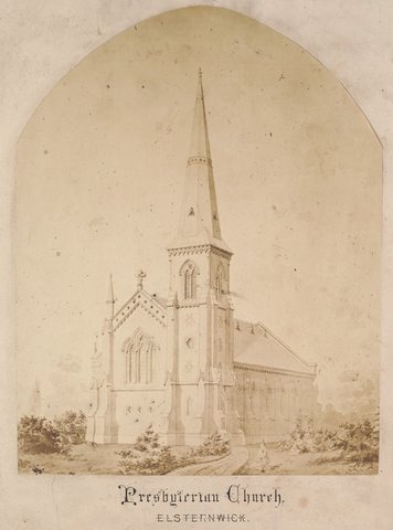 Presbyterian Church Elsternwick, 1875?