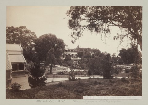 Sir E. T. Smith's residence, Melbourne, 1880–90