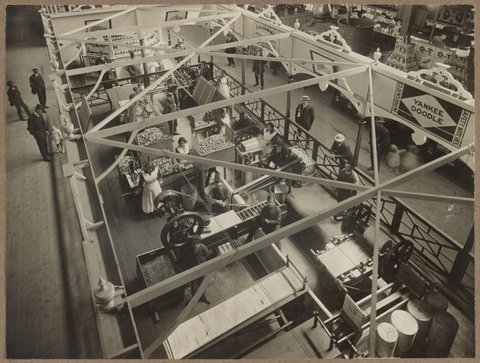 Bryant & May display at Exhibition Building, Carlton, Victoria, 1915–26