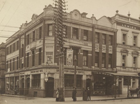 Swanston Family Hotel, [Melbourne, Vic.], c. 1911