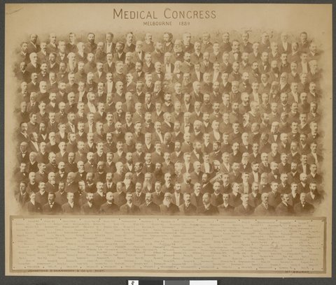 Medical congress Melbourne 1889, 1880s