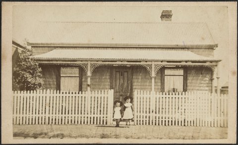 Austin St. Footscray, 1880?