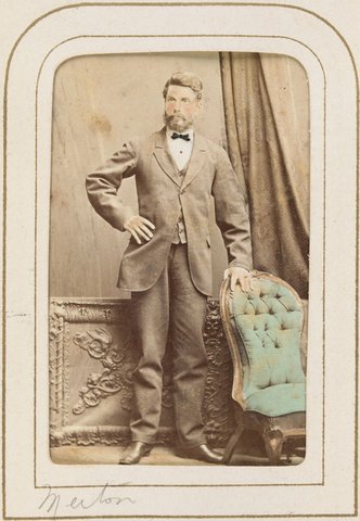 Chas. Merton, manager Cremorne Nursery, Richmond, 1862–73