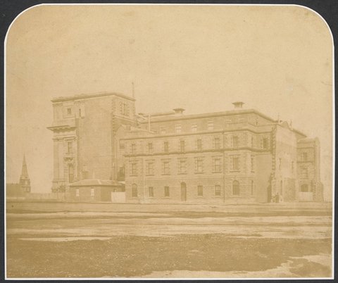 Parliament House, Spring St., Melbourne, 1861?