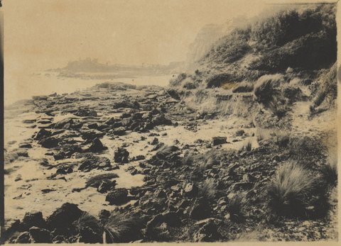 Views of the ocean, possibly Brighton, Vic, 1890s