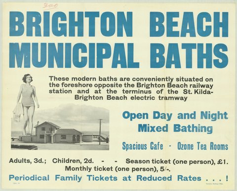 Brighton Beach municipal baths, 1935–42