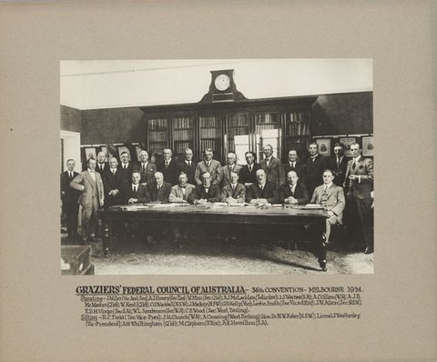 Graziers' Federal Council of Australia 36th Convention, Melbourne, 1924