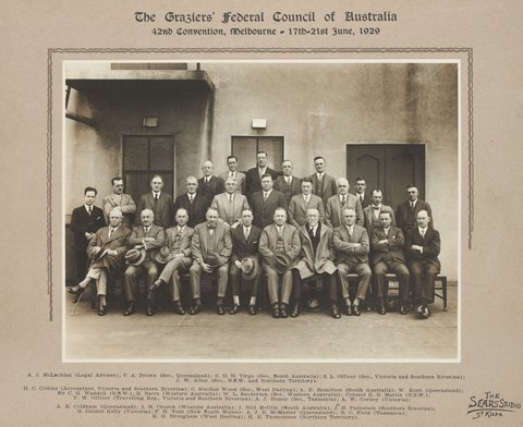 The Graziers' Federal Council of Australia 42nd Convention, Melbourne, 17th-21st June, 1920
