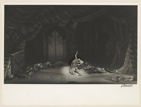 Scheherazade, the Borovansky Ballet, His Majesty's Theatre, Melb, 1946