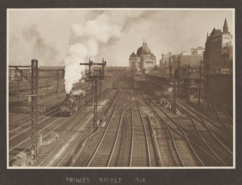 Princes Bridge, 1918