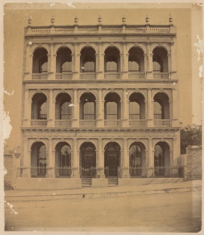 Treasury Place, Melbourne, 1870–90