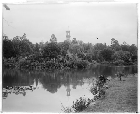 The water lily pond, Botanical Gardens, Melbourne, Vic, 1907–13