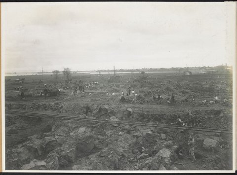Power House excavations, Newport, Victoria, c. 1914