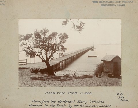 Hampton Pier, 1905–10