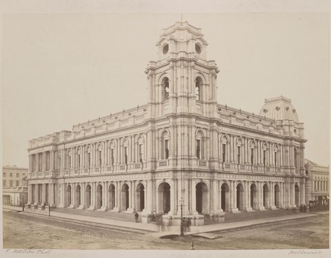 Melbourne General Post Office, 1868