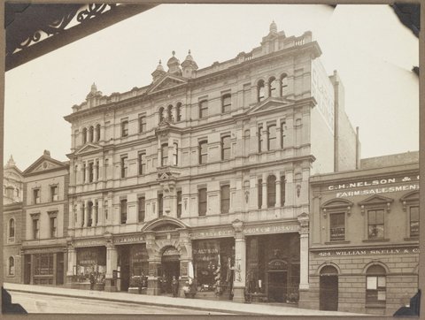 Clarke buildings, [426-434 Bourke Street, Melbourne, Vic.], 1910–15